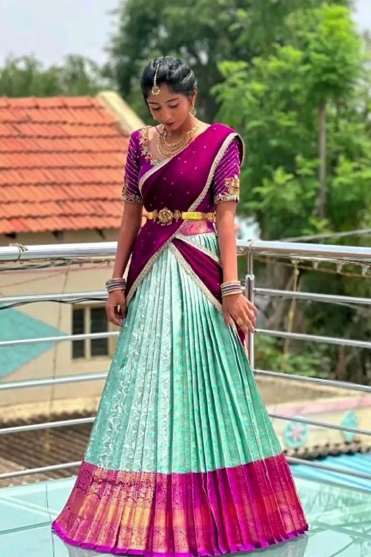half saree